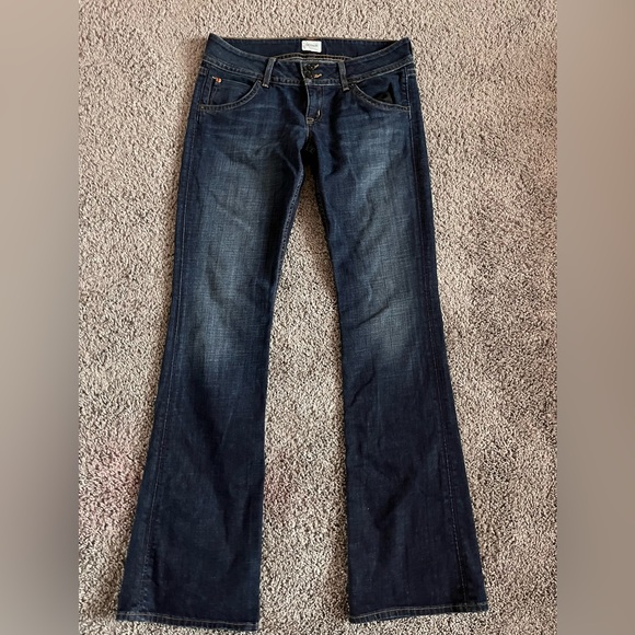 Hudson Low Rise Flare Jeans - Picture 1 of 6